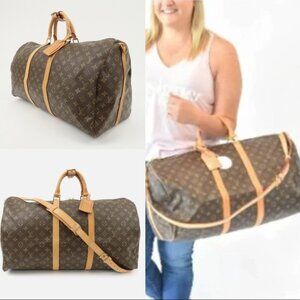 💎✨STUNNING✨💎AUTH Louis Vuitton Keepall 55